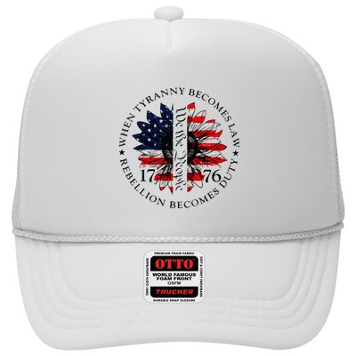 When Tyranny Becomes Law Rebellion Becomes Duty Trucker Hat