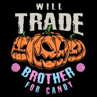 Will Trade Brother For Candy Funny Halloween Shirt Mug