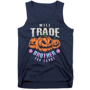 Will Trade Brother For Candy Funny Halloween Shirt Tank Top