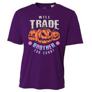 Will Trade Brother For Candy Funny Halloween Shirt Cooling Performance Crew T-Shirt