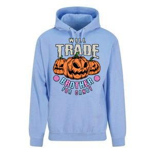 Will Trade Brother For Candy Funny Halloween Shirt Unisex Surf Hoodie