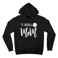 Wo T Ball Mom Tee Ball Christmas V-Neck Hoodie