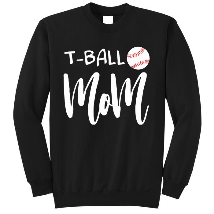 Wo T Ball Mom Tee Ball Christmas V-Neck Sweatshirt