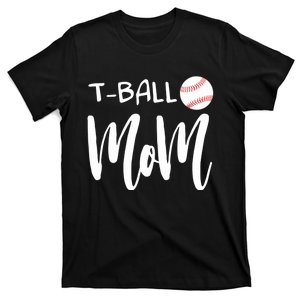 Wo T Ball Mom Tee Ball Christmas V-Neck T-Shirt