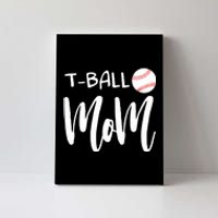 Wo T Ball Mom Tee Ball Christmas V-Neck Canvas