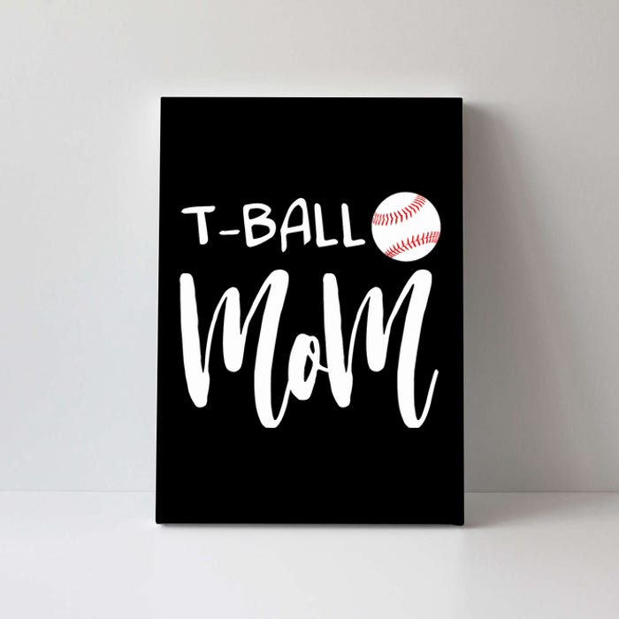 Wo T Ball Mom Tee Ball Christmas V-Neck Canvas