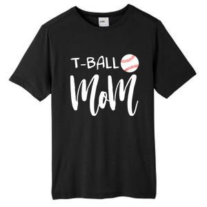 Wo T Ball Mom Tee Ball Christmas V-Neck Tall Fusion ChromaSoft Performance T-Shirt