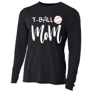 Wo T Ball Mom Tee Ball Christmas V-Neck Cooling Performance Long Sleeve Crew