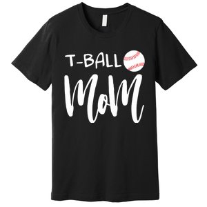 Wo T Ball Mom Tee Ball Christmas V-Neck Premium T-Shirt