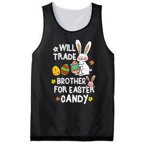 Will Trade Brother For Easter Candy Funny Mesh Reversible Basketball Jersey Tank