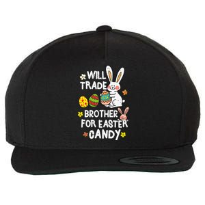 Will Trade Brother For Easter Candy Funny Wool Snapback Cap