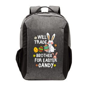 Will Trade Brother For Easter Candy Funny Vector Backpack