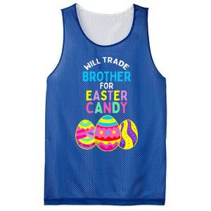 Will Trade Brother for Easter Candy Eggs Mesh Reversible Basketball Jersey Tank