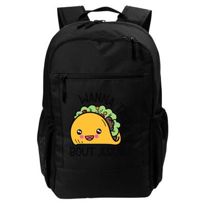Wanna Taco Bout Jesus Backpack
