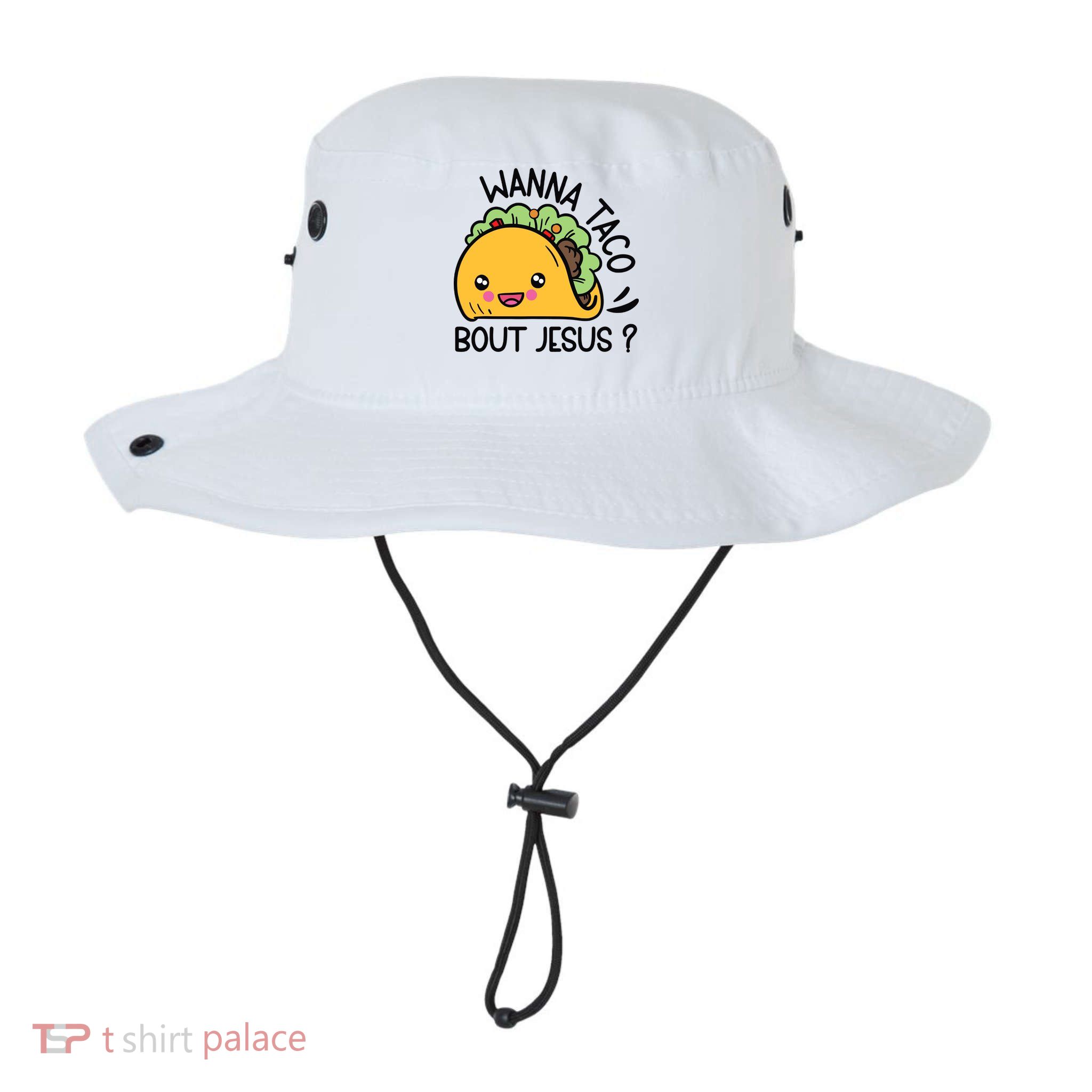 Wanna Taco Bout Jesus Bucket Hat