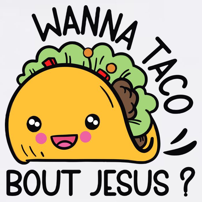 Wanna Taco Bout Jesus 11oz C Handle Ceramic Mug