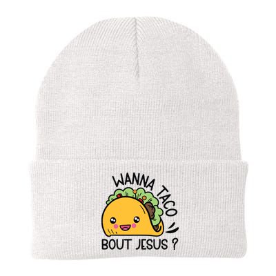 Wanna Taco Bout Jesus Beanie