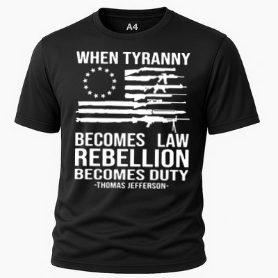 When Tyranny Becomes Law Rebellion Becomes Duty 1776 Performance Shirt