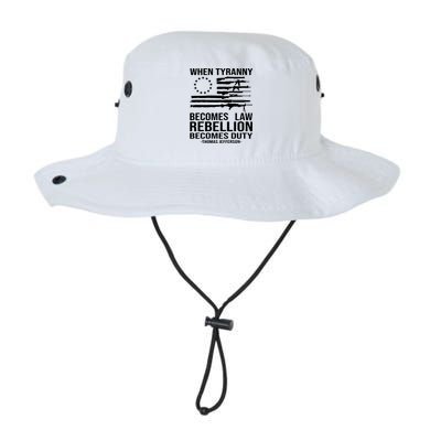 When Tyranny Becomes Law Rebellion Becomes Duty 1776 Legacy Cool Fit Booney Bucket Hat