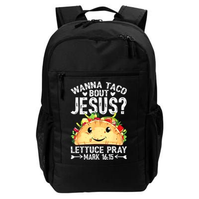 Wanna Taco Bout Jesus Cinco De Mayo Women Men Christian Backpack