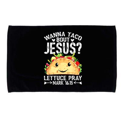 Wanna Taco Bout Jesus Cinco De Mayo Women Men Christian Microfiber Hand Towel