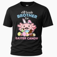 Will Trade Brother For Easter Candy Cute Axolotl Cooling Performance Crew T-Shirt