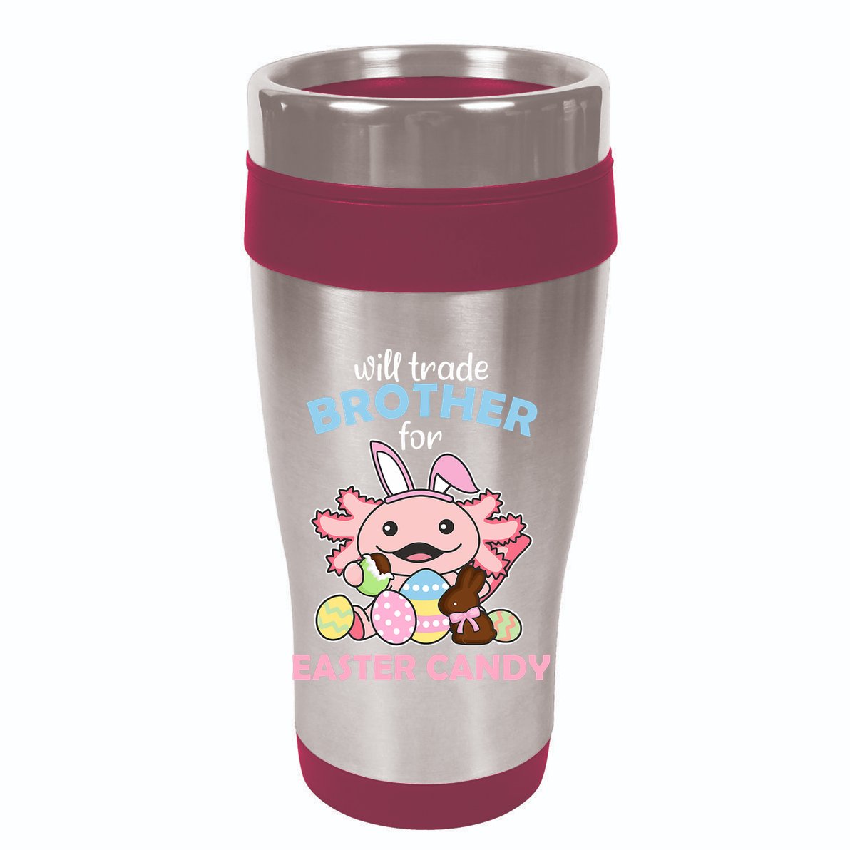 Will Trade Brother For Easter Candy Cute Axolotl Backpack