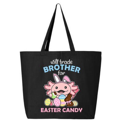 Will Trade Brother For Easter Candy Cute Axolotl 25L Jumbo Tote