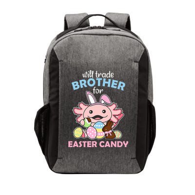 Will Trade Brother For Easter Candy Cute Axolotl Vector Backpack