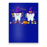 Witch Teeth Cute Witch Teeth Dental Dentist Halloween Cute Gift Poster