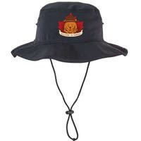Welcome To Canada Maple Leaf Bear Bucket Hat