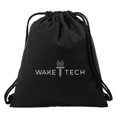 Wake Tech Community College Torch Drawstring Bag