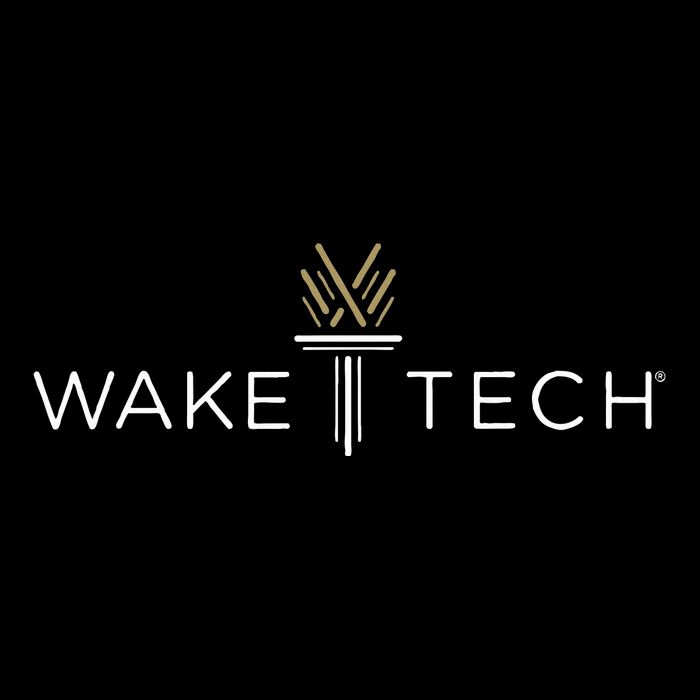 Wake Tech Community College Torch Metallic Star Ornament