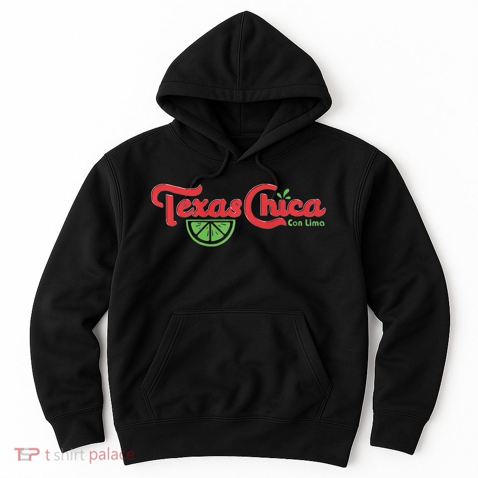 Women Texas Chica Latina Graphic 1 Proud Vintage Texas Pride Hoodie