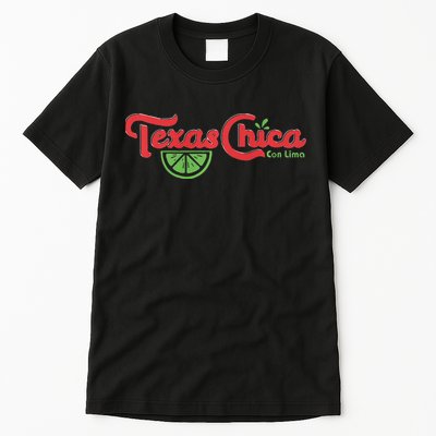 Women Texas Chica Latina Graphic 1 Proud Vintage Texas Pride Tall T-Shirt