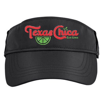 Women Texas Chica Latina Graphic 1 Proud Vintage Texas Pride Adult Drive Performance Visor