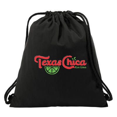 Women Texas Chica Latina Graphic 1 Proud Vintage Texas Pride Drawstring Bag