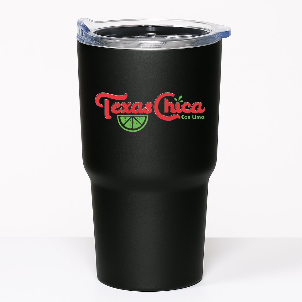 Women Texas Chica Latina Graphic 1 Proud Vintage Texas Pride Tumbler