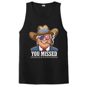 Western Trump Cowboy You Missed PosiCharge Competitor Tank