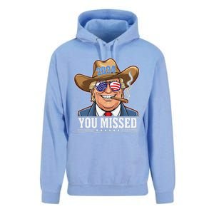 Western Trump Cowboy You Missed Unisex Surf Hoodie