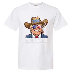 Western Trump Cowboy You Missed Garment-Dyed Heavyweight T-Shirt