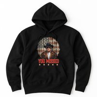 Western Trump Cowboy You Missed Again Funny Hoodie