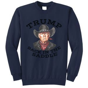 Western Trump Cowboy Tall Sweatshirt