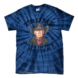 Western Trump Cowboy Tie-Dye T-Shirt