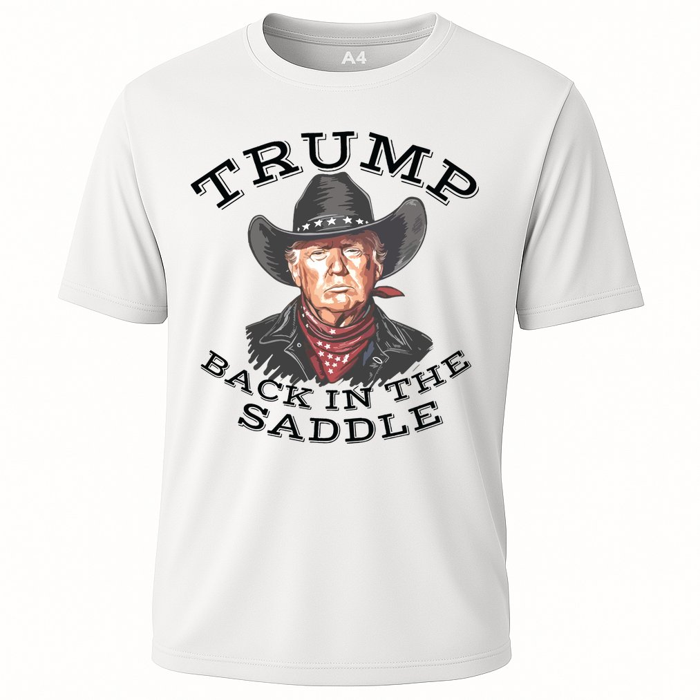 Western Trump Cowboy Cooling Performance Crew T-Shirt