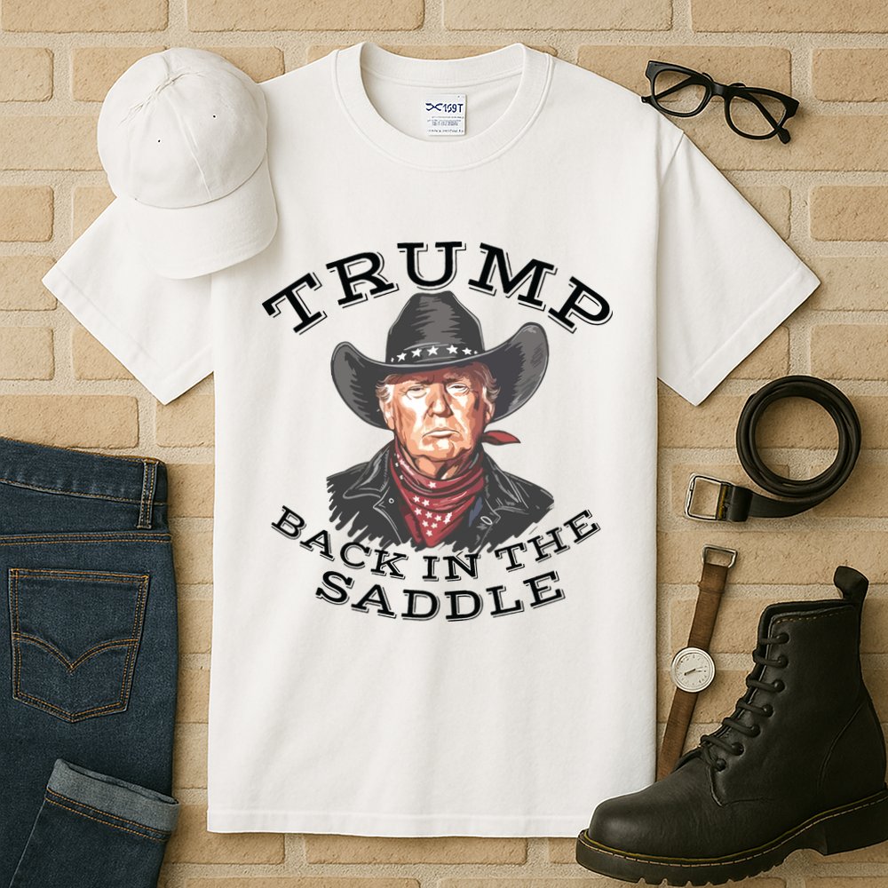 Western Trump Cowboy Tall T-Shirt