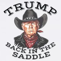Western Trump Cowboy Tall T-Shirt