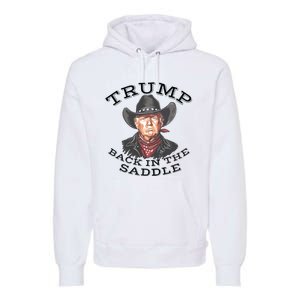 Western Trump Cowboy Premium Hoodie