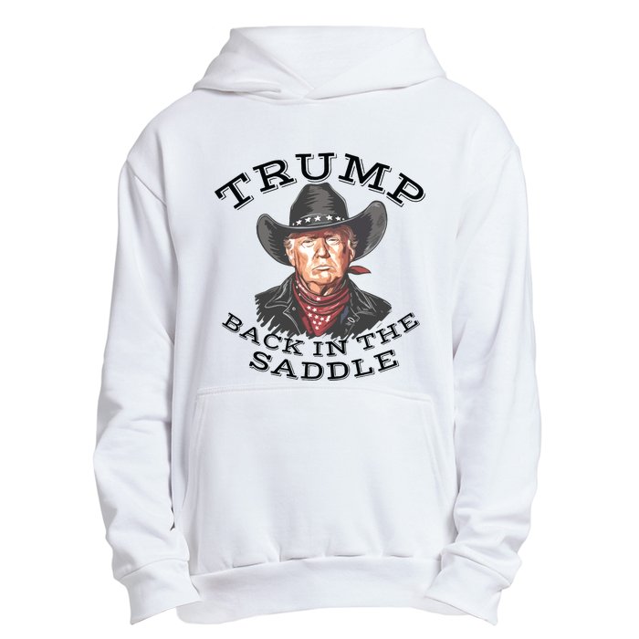 Western Trump Cowboy Urban Pullover Hoodie