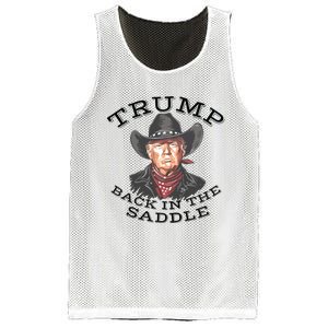 Western Trump Cowboy Mesh Reversible Basketball Jersey Tank